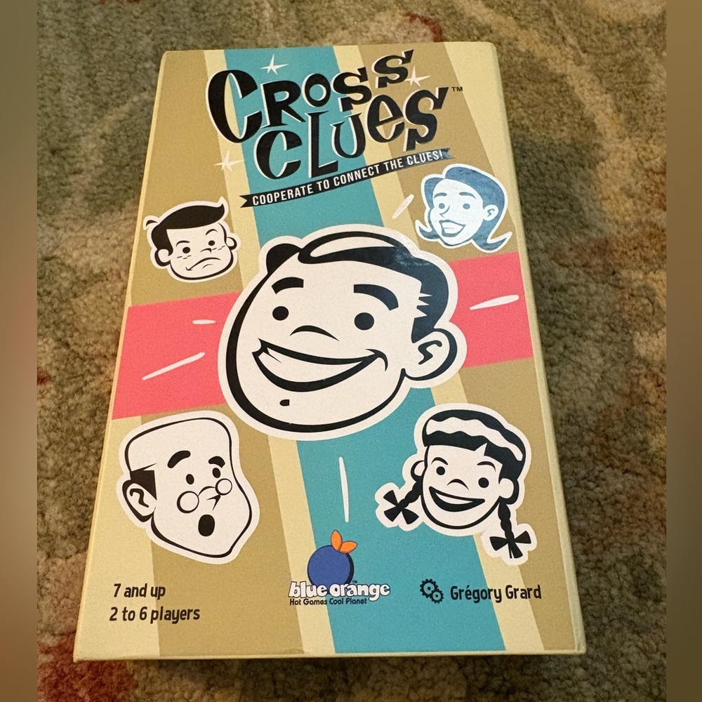 NEW Cross Clues Card Game